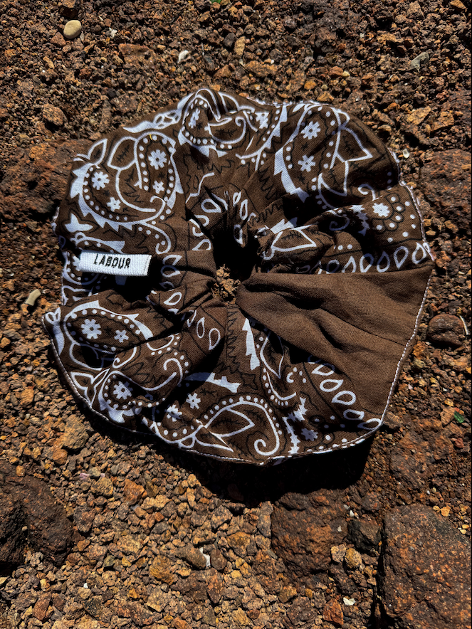 Chouchou XXL- Bandana Marron